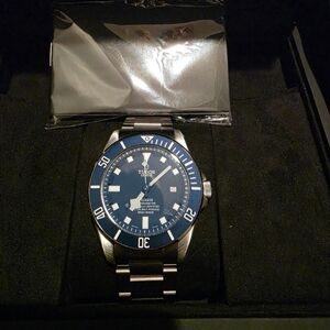 Tudor Pelagos Blue Dial Stainless Steel Dive Watch